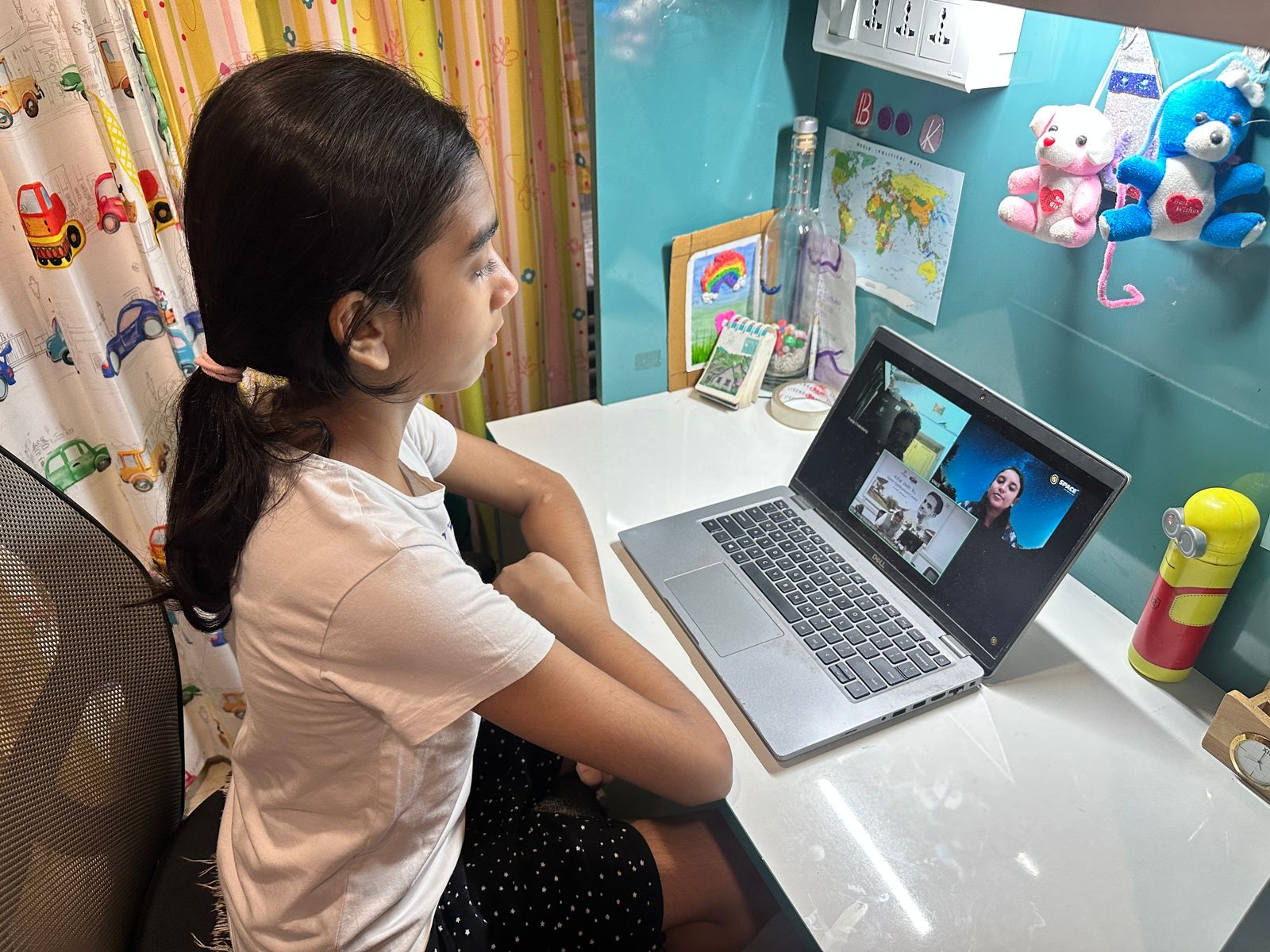 Celestial Dreams Take Flight: Mayoorians Illuminate the Cosmos on National Space Day